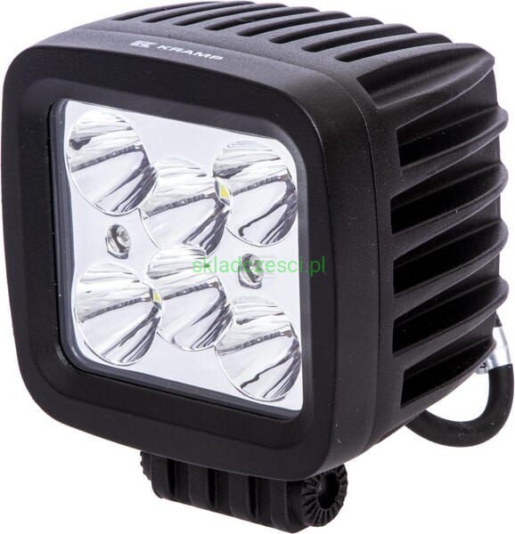 Lampa robocza LED kwadratowa 42W 3780 lm 10/30V światło skupione 6 LED