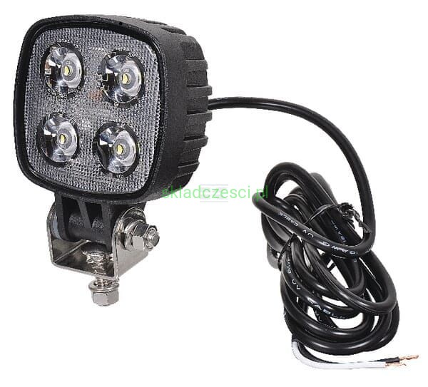 Lampa robocza LED 12W 800 lm kwadratowa 10/30V światło rozproszone