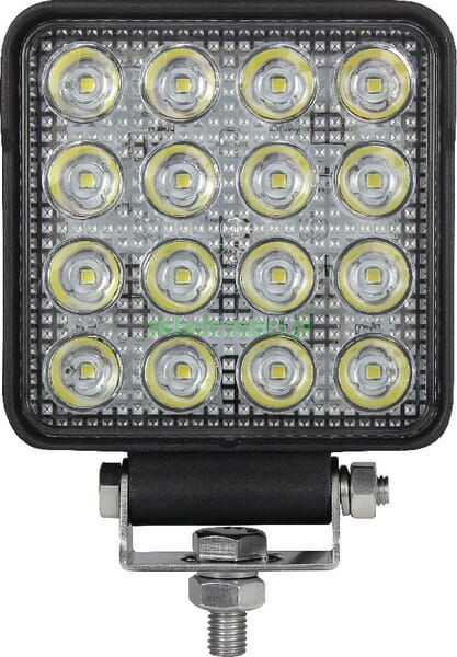 Lampa robocza LED kwadratowa 25W 3040 lm 10/30V światło skupione 16 LED