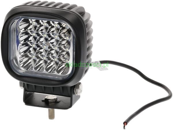 Lampa robocza LED kwadratowa 48W 4000 lm 10/30V światło skupione