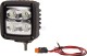 Lampa robocza LED kwadratowa 40W 4500 lm z wtyczką Deutsch światło rozproszone 4 LED