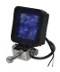 Lampa robocza LED kwadratowa 8W 600 lm 10/12/36V niebieska