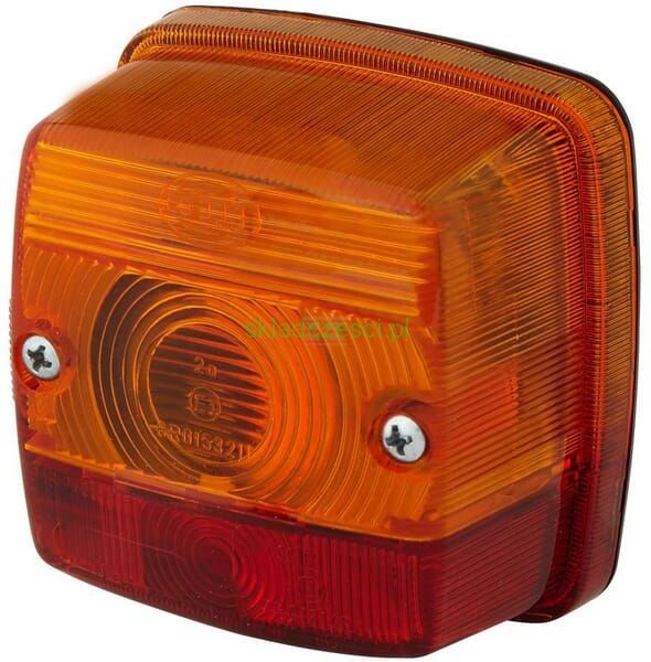 Lampa tylna zespolona Hella 84x84mm, prawa/lewa