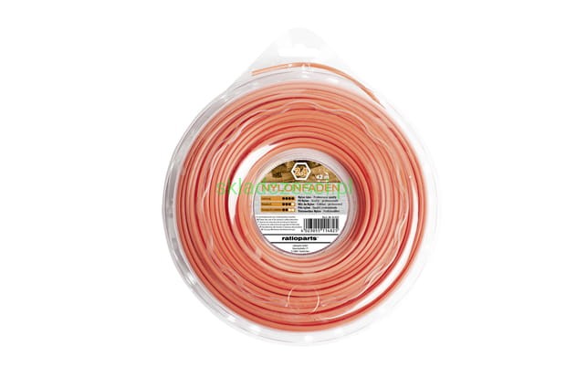 Żyłka tnąca Hex COPOLYMER 2,4 mm 42 metry orange
