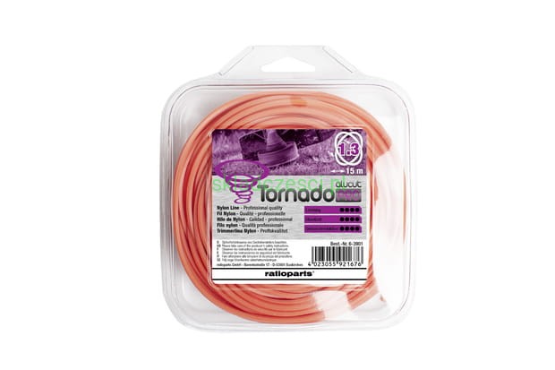 Żyłka linka tnąca Tornado AluCut 1.3 mm 15 m orange
