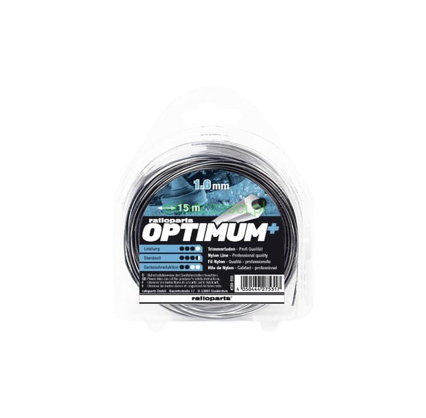 Żyłka tnąca Optimum 6-kąt z utwardzonym rdzeniem 1.6 mm 15 m