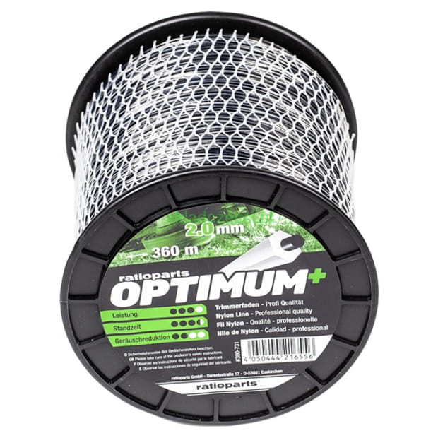 Żyłka tnąca Optimum 6-kąt z utwardzonym rdzeniem 2.0 mm 360 m