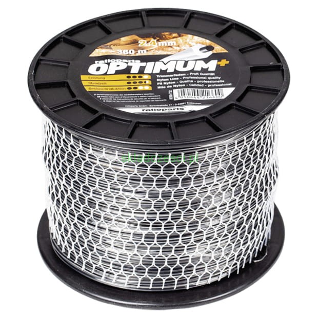 Żyłka tnąca Optimum 6-kąt z utwardzonym rdzeniem 2.4 mm 360 m