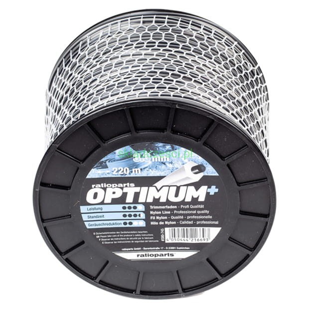 Żyłka tnąca Optimum 6-kąt z utwardzonym rdzeniem 3.3 mm 220 m