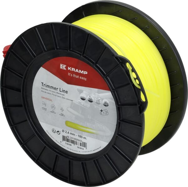 Żyłka tnąca Ø 2.4 mm x 180 m okrągła żółta