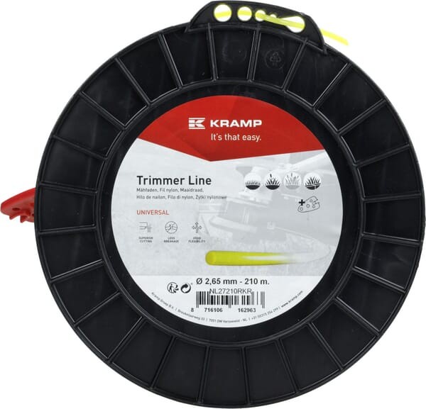 Żyłka tnąca Ø 2.65 mm x 210 m okrągła żółta
