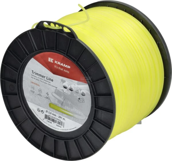 Żyłka tnąca Ø 3.0 mm x 281 m okrągła żółta