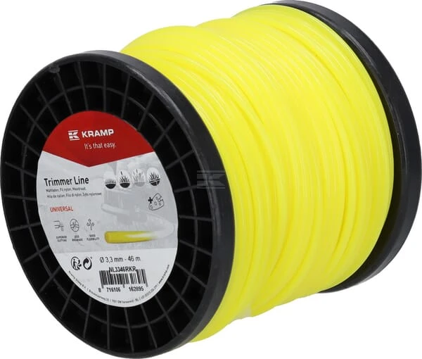Żyłka tnąca Ø 3.3 mm x 46 m okrągła żółta