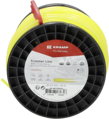 Żyłka tnąca Ø 4.0 mm x 158 m okrągła żółta