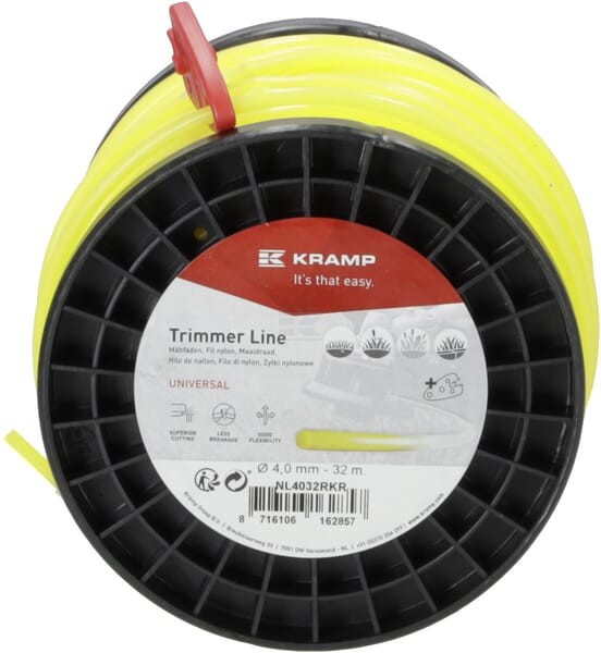 Żyłka tnąca Ø 4.0 mm x 158 m okrągła żółta