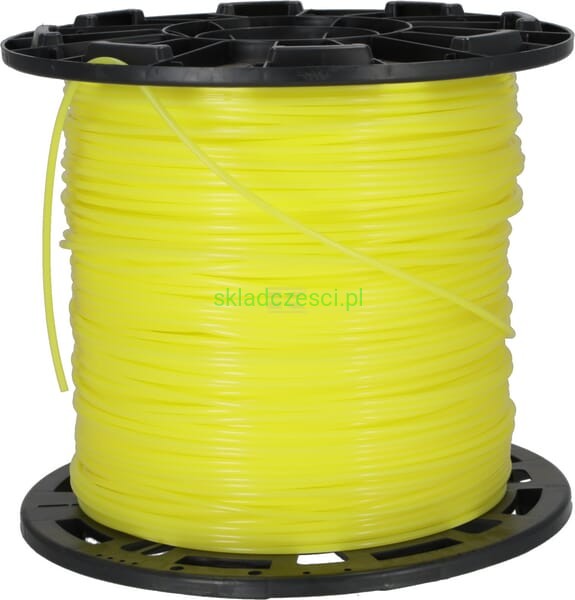 Żyłka tnąca Ø 4.0 mm x 400 m okrągła żółta