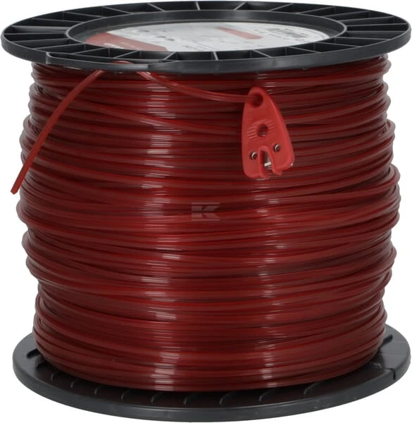 Żyłka tnąca Ø 2.65 mm 281 m kwadratowa czerwona Kramp