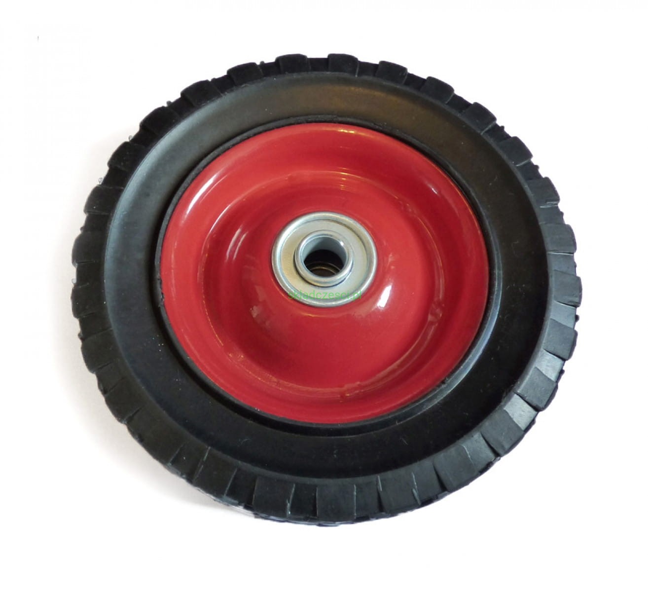 Koło 175 mm metalowe łożyskowane opona gumowa