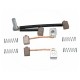 Zestaw szczotek 497608 szczotki rozrusznika Briggs Stratton 593934 693551