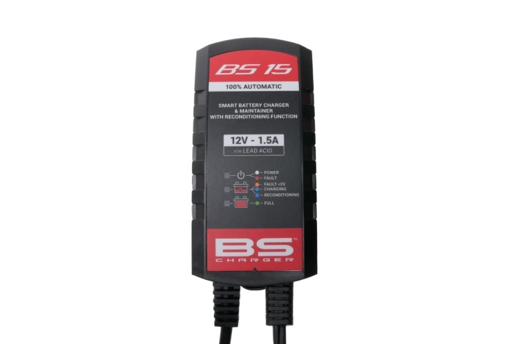 Ładowarka do akumulatorów 12V do 30 Ah BS15 Smart 1500mA