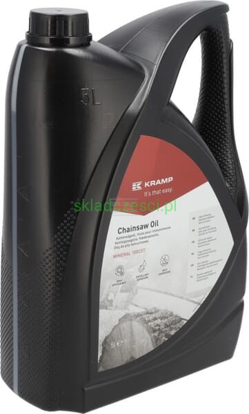Olej do smarowania łańcucha pilarki 5L mineralny 100 cSt Kramp