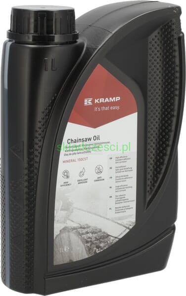 Olej do smarowania łańcucha pilarki 1L mineralny 150 cSt Kramp