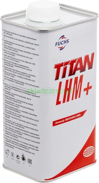 Olej hydrauliczny płyn hamulcowy 1 L Titan LHM+