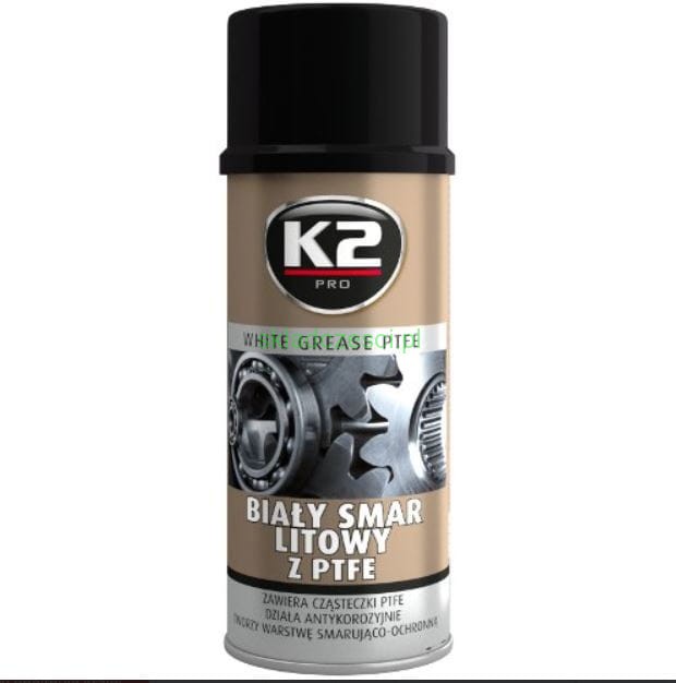 Smar litowy biały z PTFE K2 400 ml