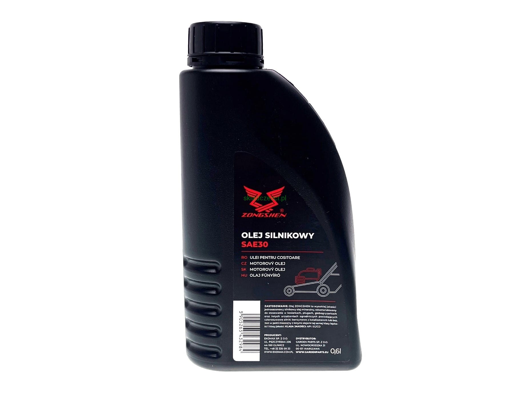 Olej Zongshen do kosiarek SAE30 0,6 L