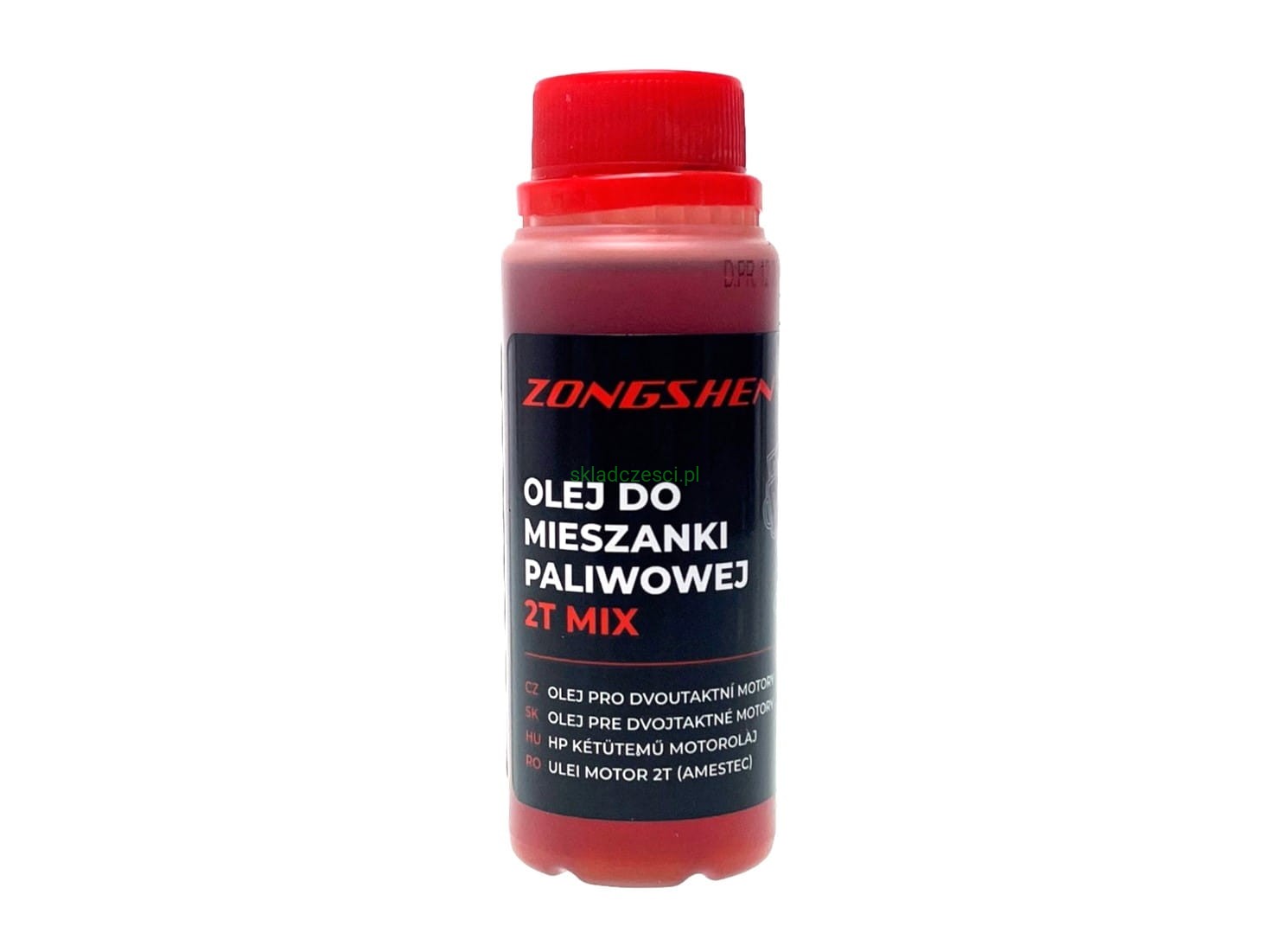 Olej Zongshen do silników dwusuwowych 100 ml czerwony