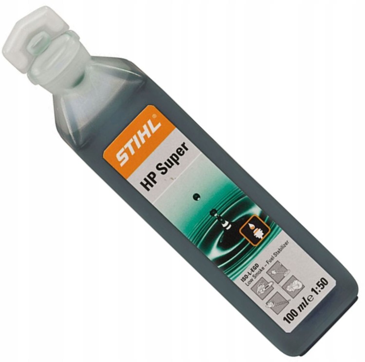 Olej STIHL HP Super Low smoke do mieszanki 2T 100 ml zielony