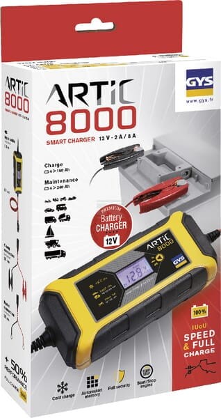 Ładowarka Artic 8000 Gys 2-8 A 12 V