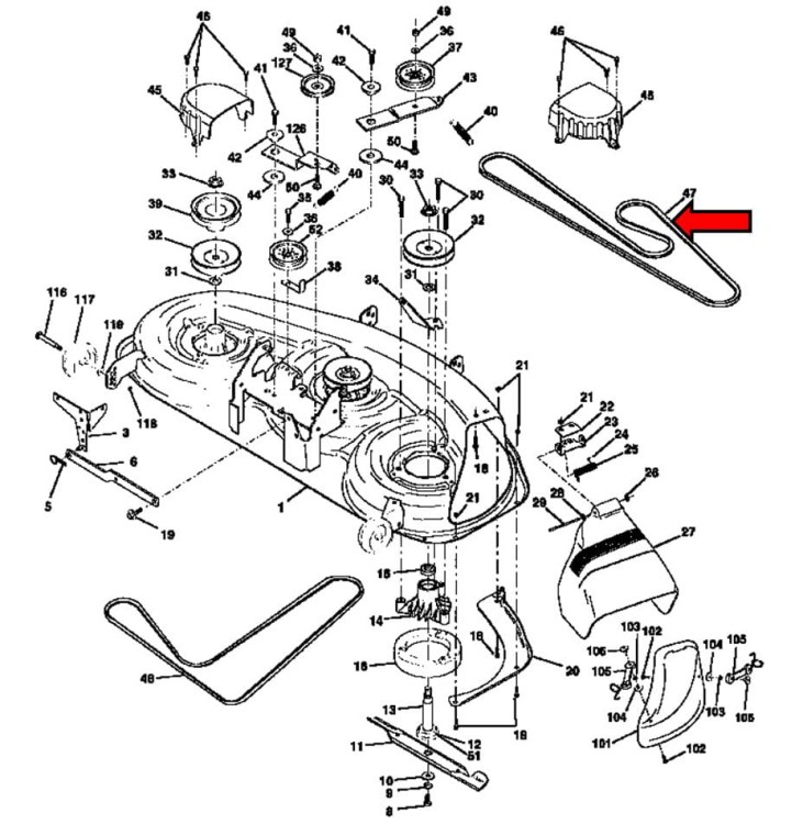 schemat deck Craftsman 917.256670