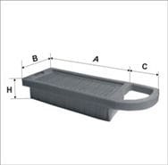 Filtr powietrza silnik Briggs seria 21, 28, 31 Toro 71286 74301 74330