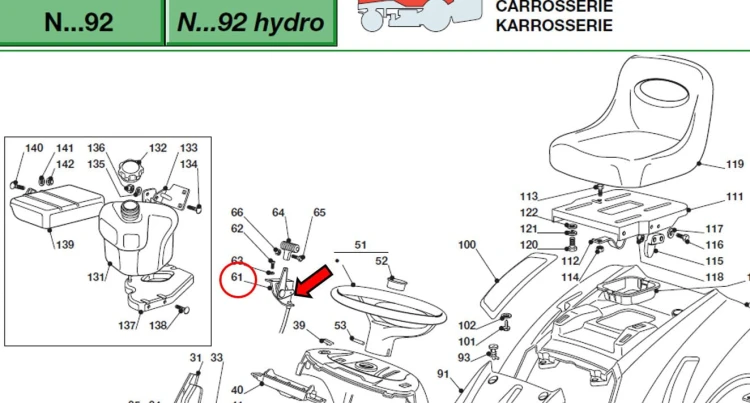 GGP1820002001 schemat traktorka