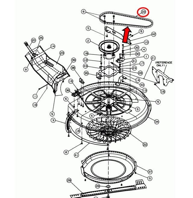 SC1925015 schemat deck 76 cm