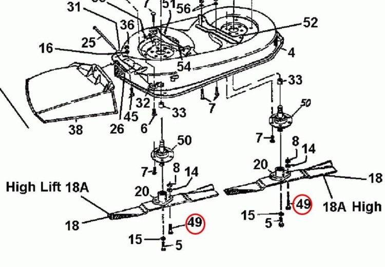 Śruba 5/16" - 24 UNF x 1.50" mocowanie noża piasty kosiarki