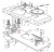 Koło zębate paska noży Mountfield 2048H 2048M 2248H 2348H schemat