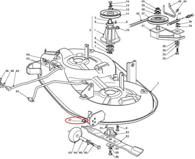 Nakretka M8 Stiga Castelgarden Alpina 112293201 9739-0831-22