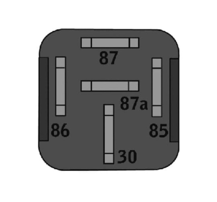 Przekaźnik 12V Partner P12597RB P145107HRB P185107HRB P200107HRB