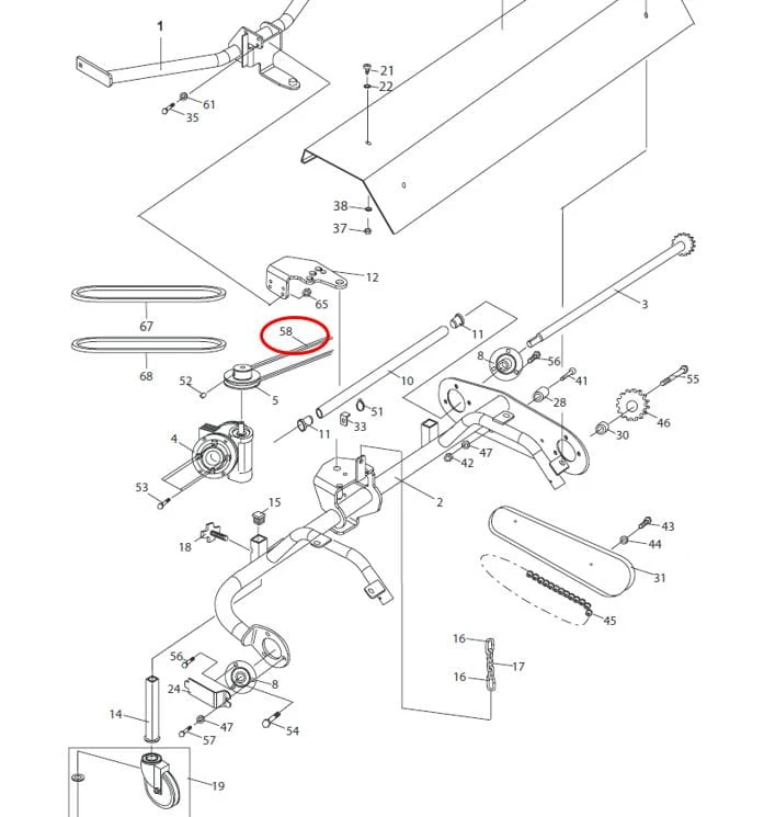 Pasek jazdy schemat 1