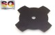 Tarcza tnąca do kosy 4 zęby 230x25,4x1,4 mm super quality