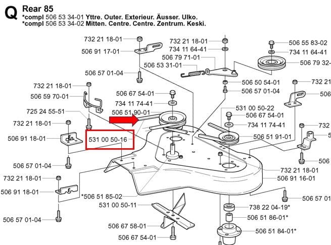 Pasek 589531601 506675001 531005016 schemat deck 85