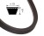 Pasek jazdy Wolf Ambition Expert A 92 H A 105.180 H 92.165 H Blue Power 92.160 H