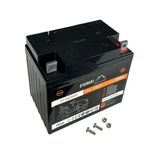 Akumulator SLA AGM 12V 28Ah 300A prawy plus 187mm x 121mm x 168mm
