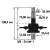Adapter 618-0140 piasta noża do MTD Deck N EH125 Gutbrod Sprint 2000