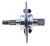 Adapter 618-0140 piasta noża do MTD Deck N EH125 Gutbrod Sprint 2000