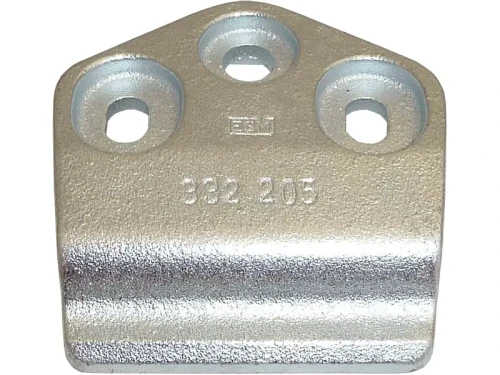 Docisk listwy tnącej górna płytka kosiarki listwowej AGRIA ESM BUSATIS