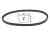 Pasek klinowy Z28 HUSQVARNA 504 03 48-01 504034801 531207119