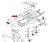 Pasek jazdy Husqvarna YTA19K42 YTA18542 LTA18538 Craftsman LT126 LT152 schemat